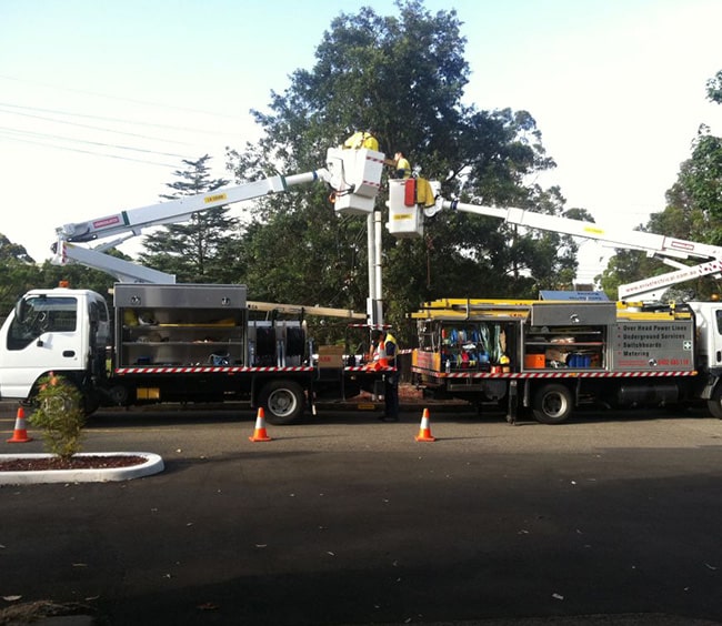 Power Pole Installation